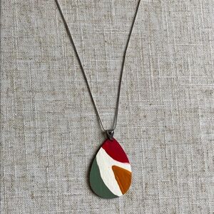 Abstract Pendant Necklace